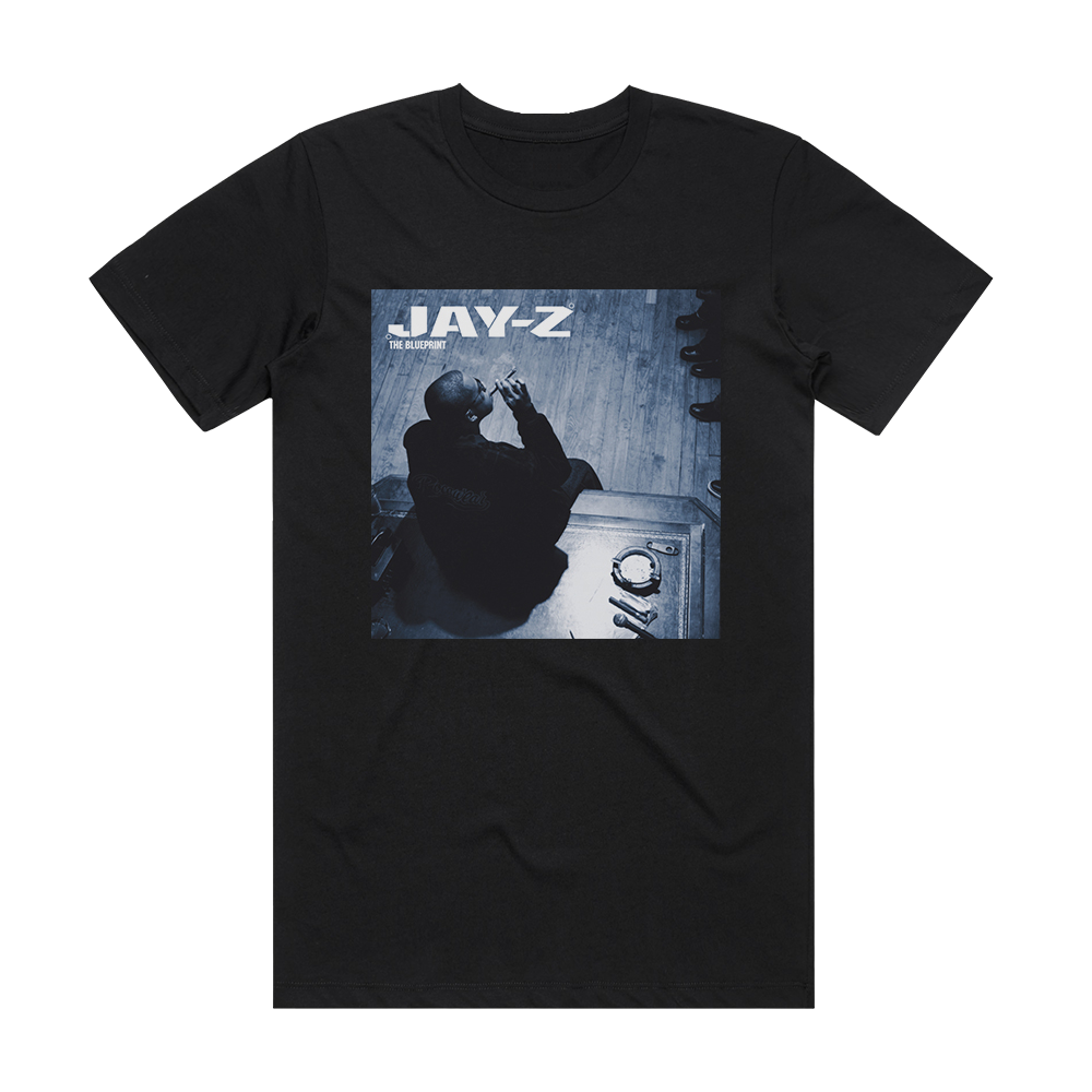 Jay-Z The Blueprint 2 Album Cover T-Shirt Black