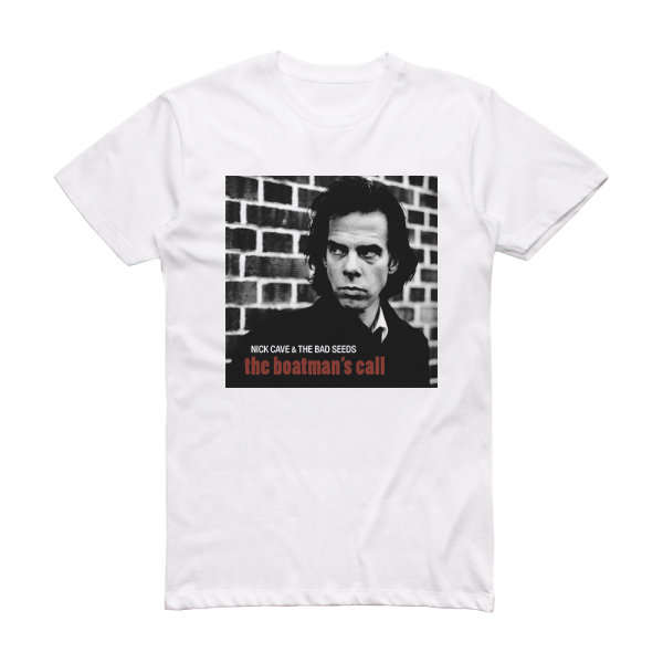 Nick Cave and The Bad Seeds The Boatmans Call Album Cover T-Shirt White