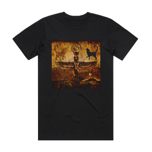 Amadeus Awad The Book Of Gates Album Cover T-Shirt Black