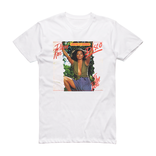 Diana Ross The Boss 1 Album Cover T-Shirt White