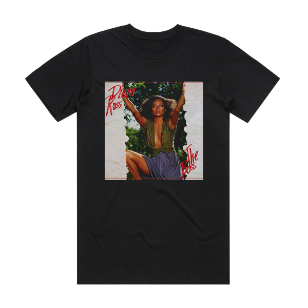 Diana Ross The Boss 2 Album Cover T-Shirt Black