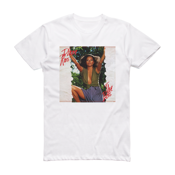 Diana Ross The Boss 2 Album Cover T-Shirt White