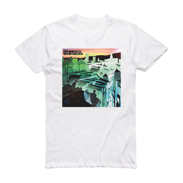 Brookes Brothers The Brookes Brothers Album Cover T-Shirt White