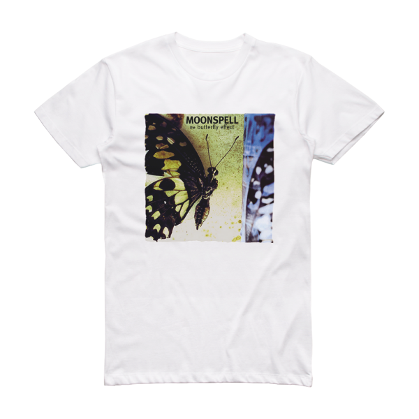 Moonspell The Butterfly Effect 2 Album Cover T-Shirt White