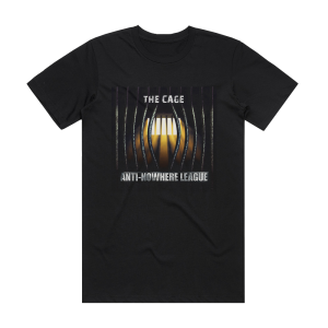 Anti-Nowhere League The Cage Album Cover T-Shirt Black
