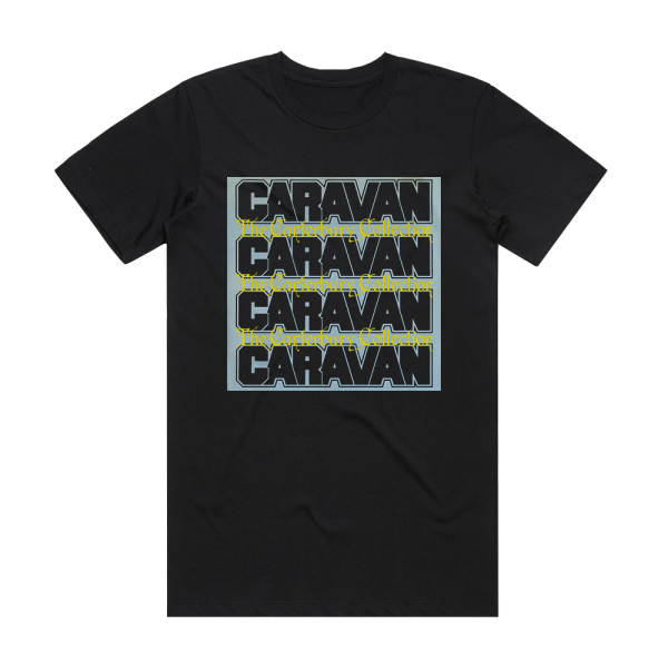 Caravan The Canterbury Collection Album Cover T-Shirt Black