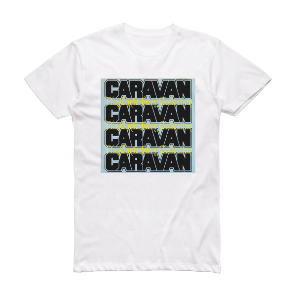 Caravan The Canterbury Collection Album Cover T-Shirt White