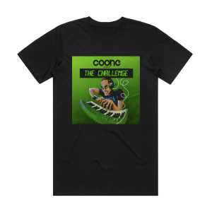 Coone The Challenge Album Cover T-Shirt Black