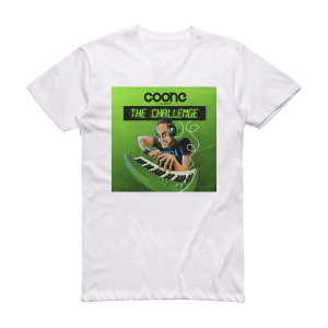 Coone The Challenge Album Cover T-Shirt White
