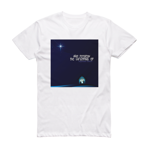 Dave Pettigrew The Christmas Album Cover T-Shirt White