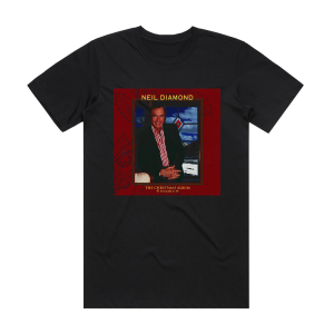 Neil Diamond The Christmas Album Volume Ii Album Cover T-Shirt Black