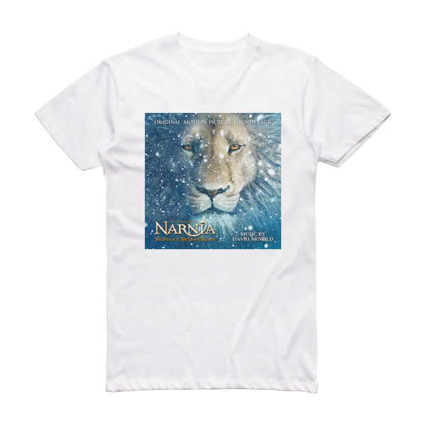 David Arnold The Chronicles Of Narnia The Voyage Of The Dawn Treader Album Cover T-Shirt White