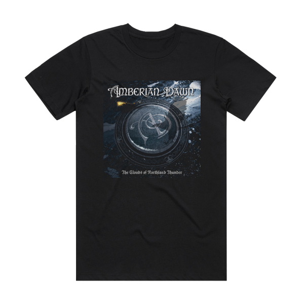 Amberian Dawn The Clouds Of Northland Thunder Album Cover T-Shirt Black