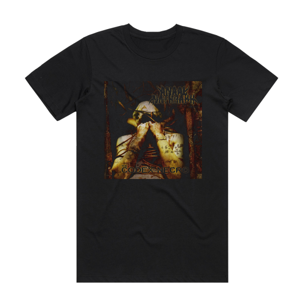 Anaal Nathrakh The Codex Necro 1 Album Cover T-Shirt Black