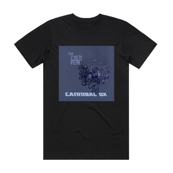 Cannibal Ox The Cold Vein Album Cover T-Shirt Black
