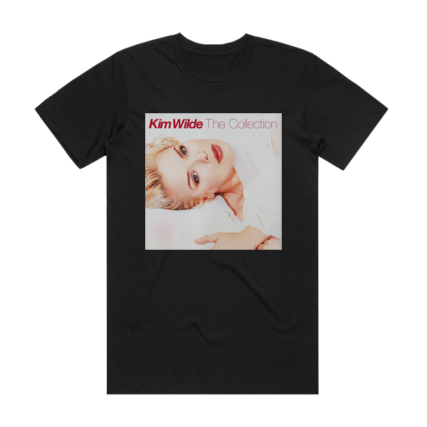 Kim Wilde The Collection Album Cover T-Shirt Black