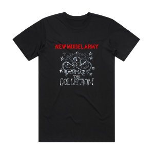 New Model Army The Collection Album Cover T-Shirt Black