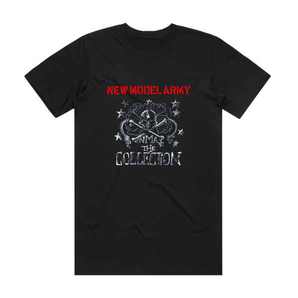 New Model Army The Collection Album Cover T-Shirt Black
