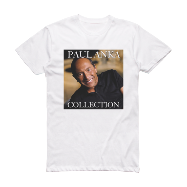 Paul Anka The Collection Album Cover T-Shirt White