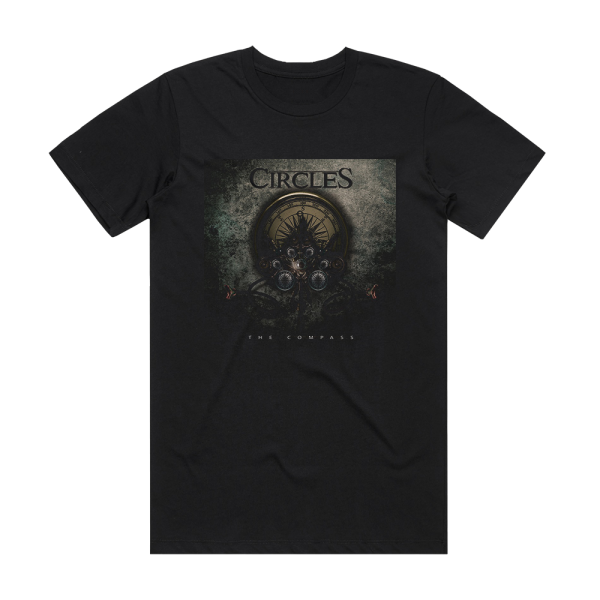 Circles The Compass Album Cover T-Shirt Black