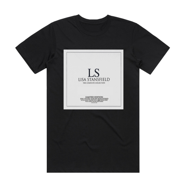 Lisa Stansfield The Complete Collection Album Cover T-Shirt Black