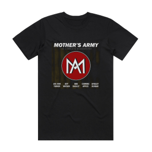 Mothers Army The Complete Discography Album Cover T-Shirt Black