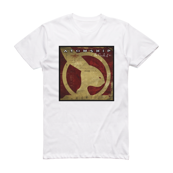 Atomship The Crash Of 47 Album Cover T-Shirt White