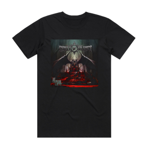 Circle of Silence The Crimson Throne Album Cover T-Shirt Black