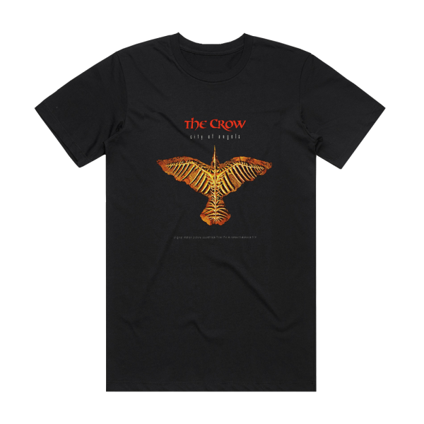 Graeme Revell The Crow City Of Angels Album Cover T-Shirt Black