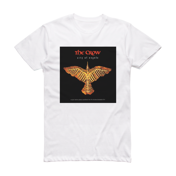 Graeme Revell The Crow City Of Angels Album Cover T-Shirt White