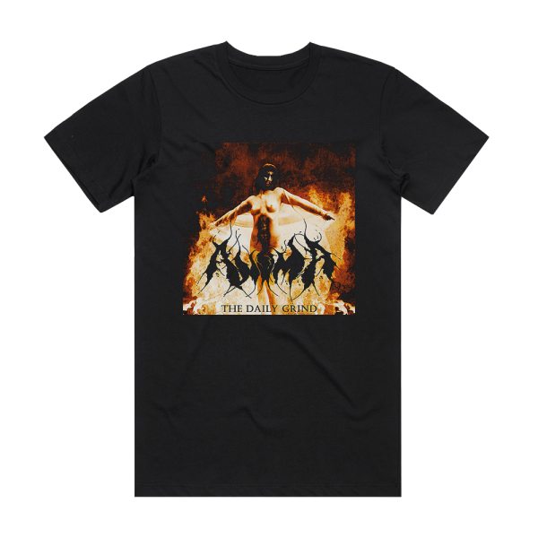 Anima The Daily Grind Album Cover T-Shirt Black