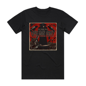 One Man Army and the Undead Quartet The Dark Epic Album Cover T-Shirt Black