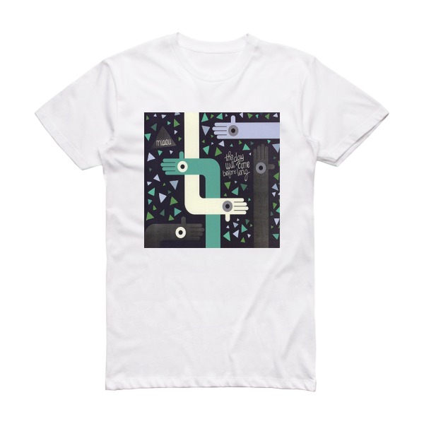 miaou The Day Will Come Before Long Album Cover T-Shirt White