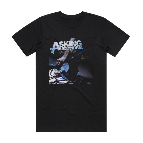 Asking Alexandria The Death Of Me Album Cover T-Shirt Black