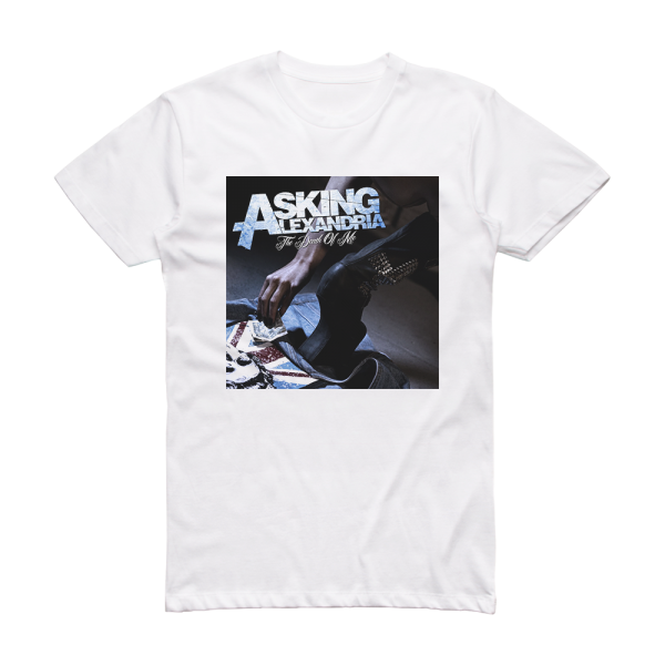 Asking Alexandria The Death Of Me Album Cover T-Shirt White