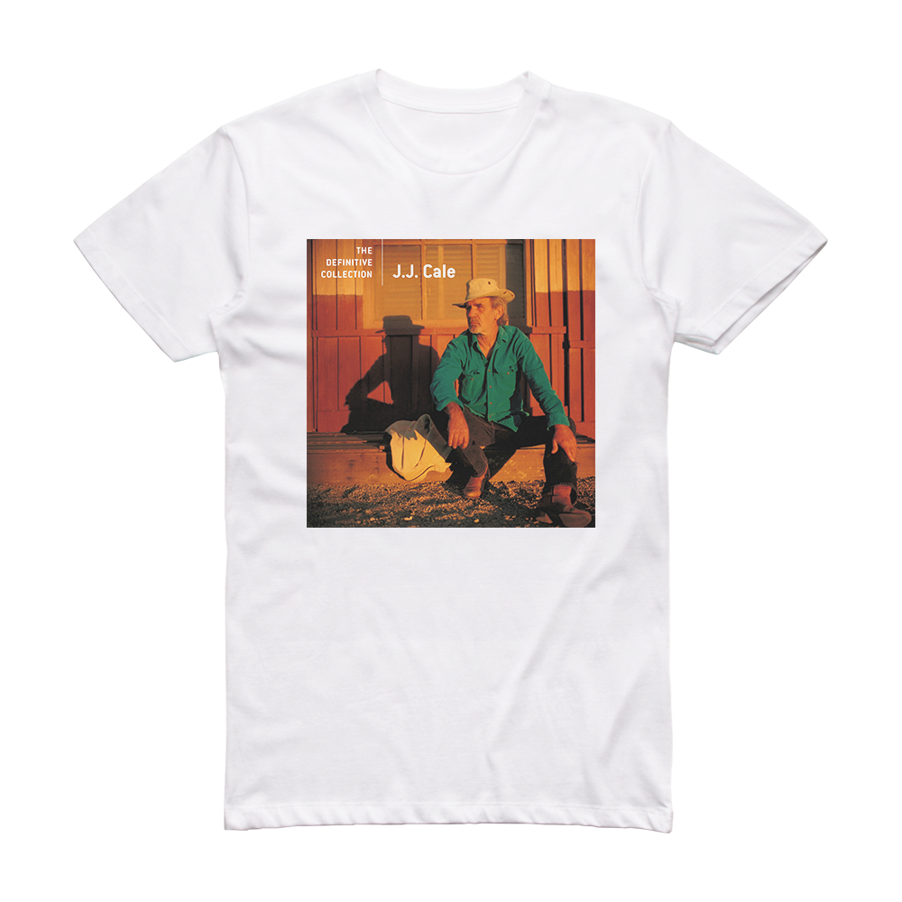JJ Cale The Definitive Collection Album Cover T-Shirt White – ALBUM ...