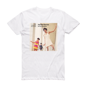 Martha Reeves and The Vandellas The Definitive Collection Album Cover T-Shirt White