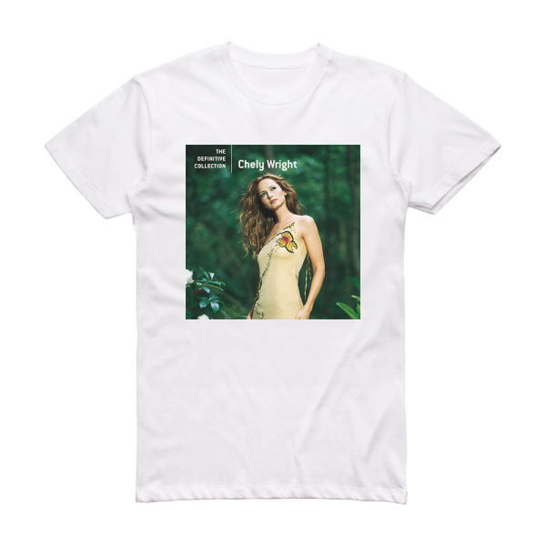 Chely Wright The Definitive Collection Album Cover T-Shirt White