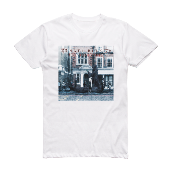 Angel Blake The Descended Album Cover T-Shirt White