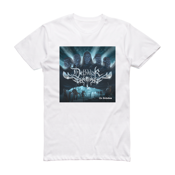 Dethklok The Dethalbum Album Cover T-Shirt White