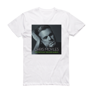 Chris Moyles The Difficult Second Album Album Cover T-Shirt White