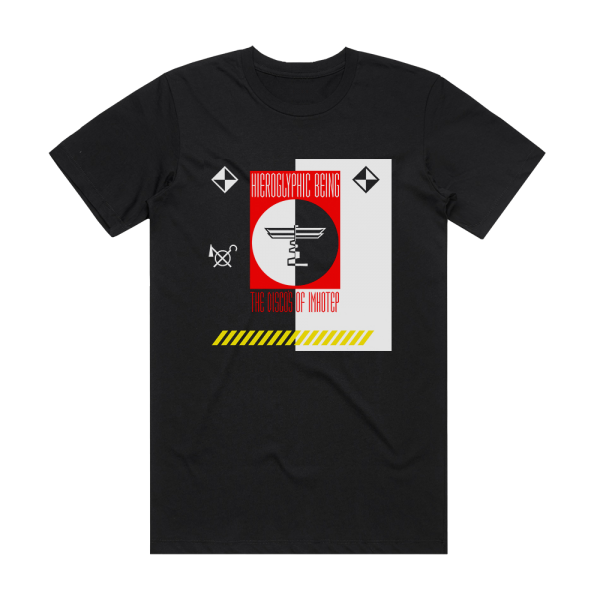 Hieroglyphic Being The Discos Of Imhotep Album Cover T-Shirt Black