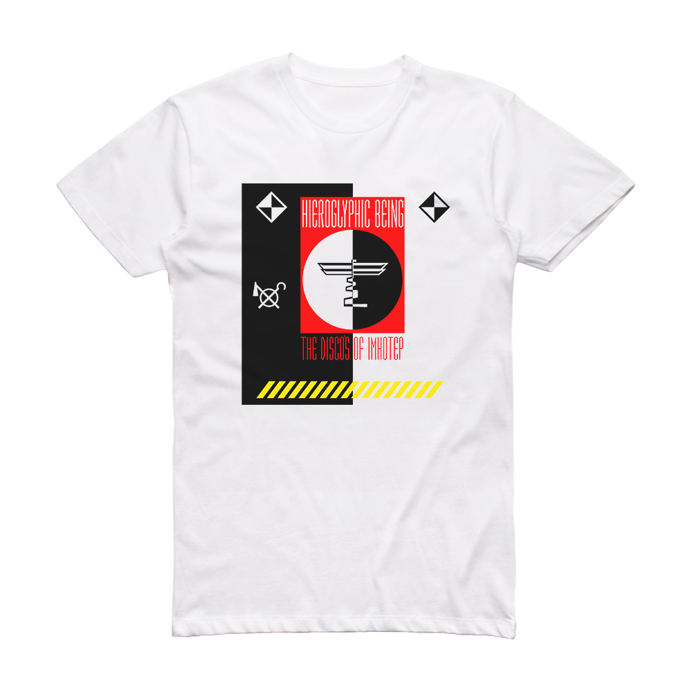 Hieroglyphic Being The Discos Of Imhotep Album Cover T-Shirt White ...