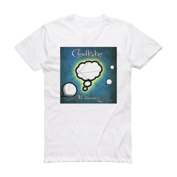 Cloudkicker The Discovery Album Cover T-Shirt White