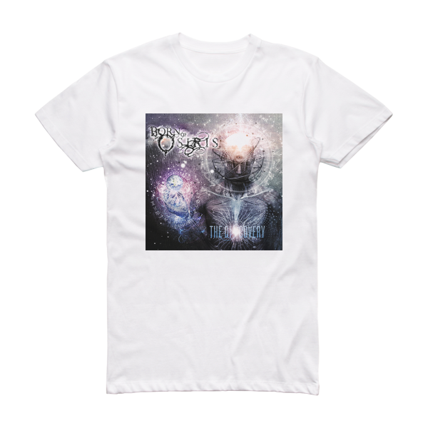 Born of Osiris The Discovery Album Cover T-Shirt White