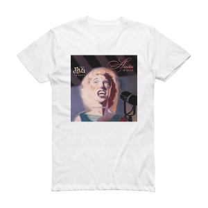 Anita ODay The Diva Series Album Cover T-Shirt White