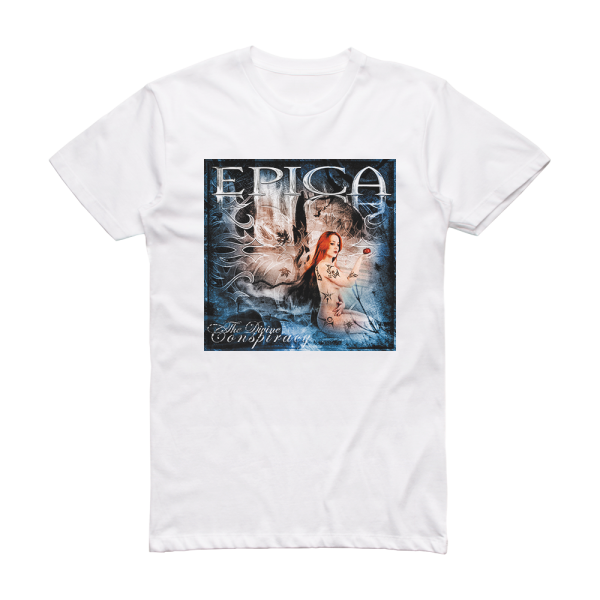 Epica The Divine Conspiracy Album Cover T-Shirt White