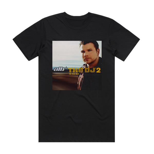 ATB The Dj 2 In The Mix Album Cover T-Shirt Black