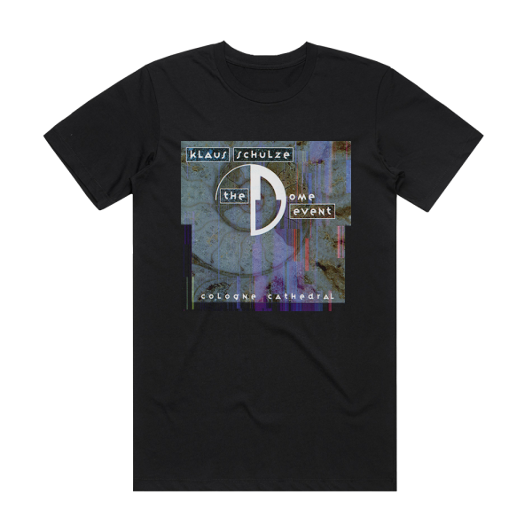 Klaus Schulze The Dome Event Album Cover T-Shirt Black