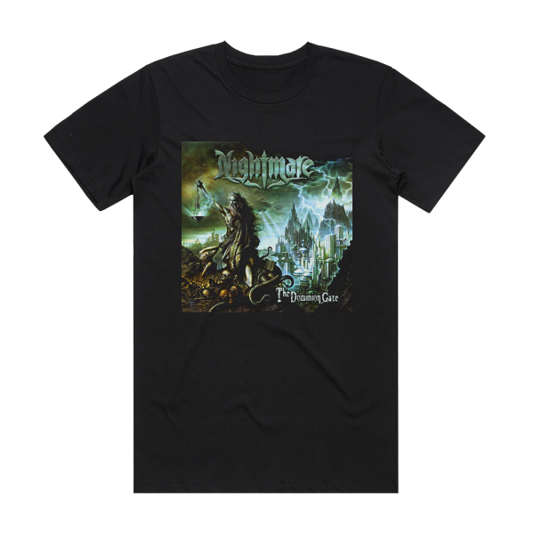 Nightmare The Dominion Gate Album Cover T-Shirt Black